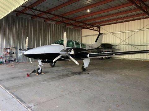 1977 Beechcraft Baron B95-55 aircraft [freshly checked and loaded] for sale