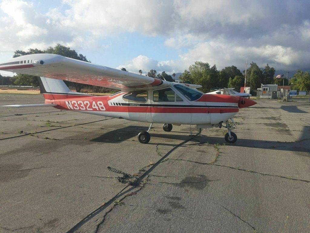 1976 Cessna Cardinal 177RG II aircraft [on of the last beautiful designs]