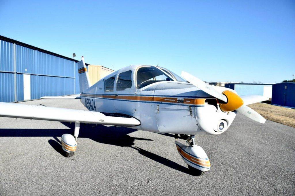 1969 Piper Cherokee 140 PA-28 aircraft [factory overhauled engine]