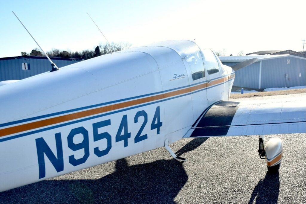 1969 Piper Cherokee 140 PA-28 aircraft [factory overhauled engine]