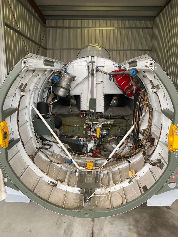 Non Flying Airplane Project Lockheed T-33a Allison Jet Turbine Engine