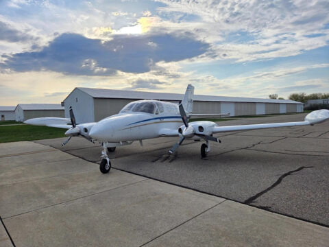 1972 Cessna 414 RAm VII – Upgraded Avionics Fresh Overhaul Spare Engine for sale