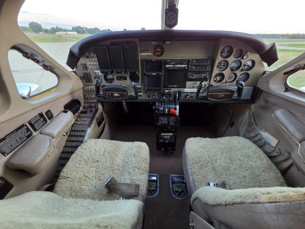1972 Cessna 414 RAm VII – Upgraded Avionics Fresh Overhaul Spare Engine