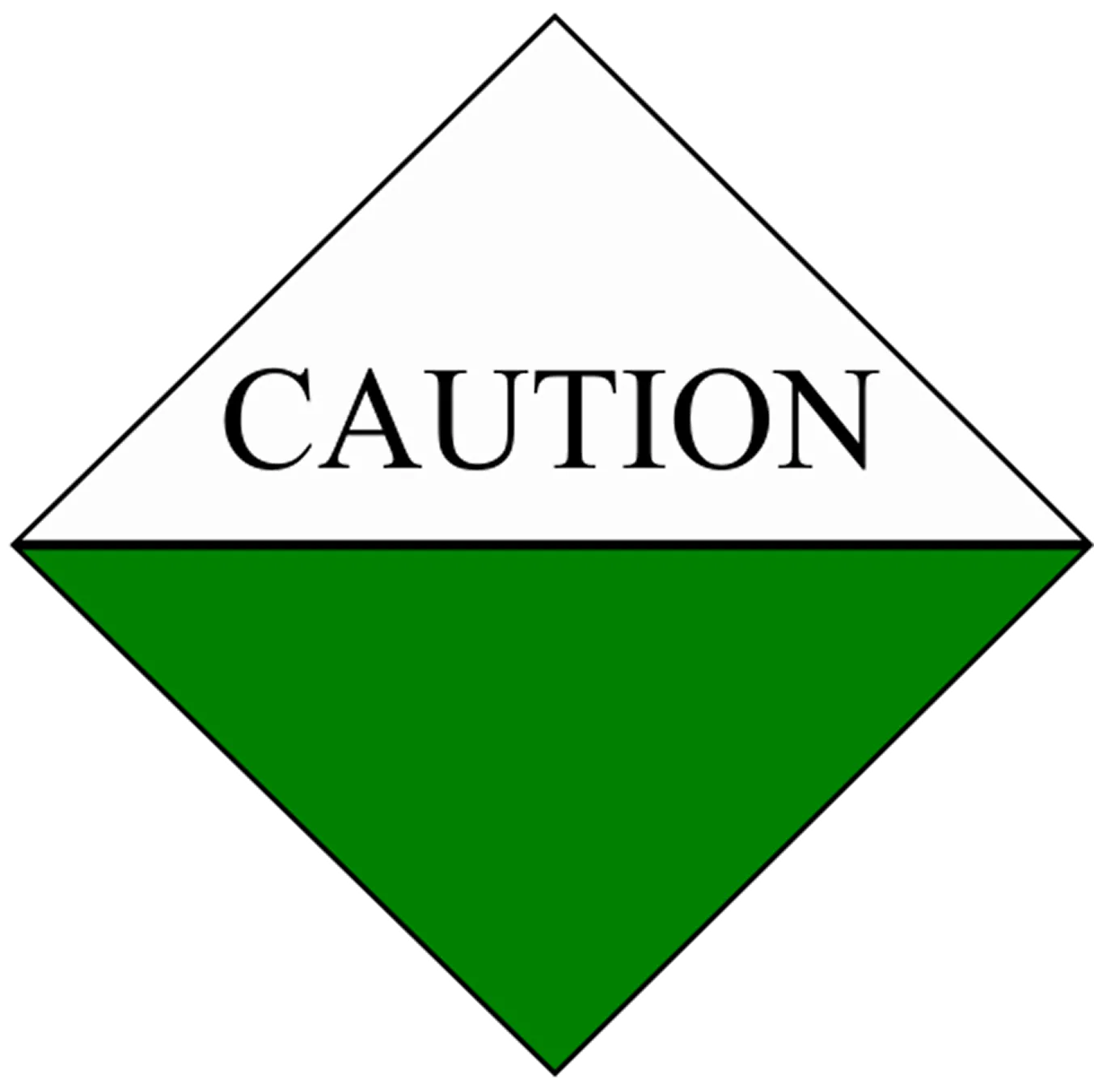 Caution - Toxicity Label
