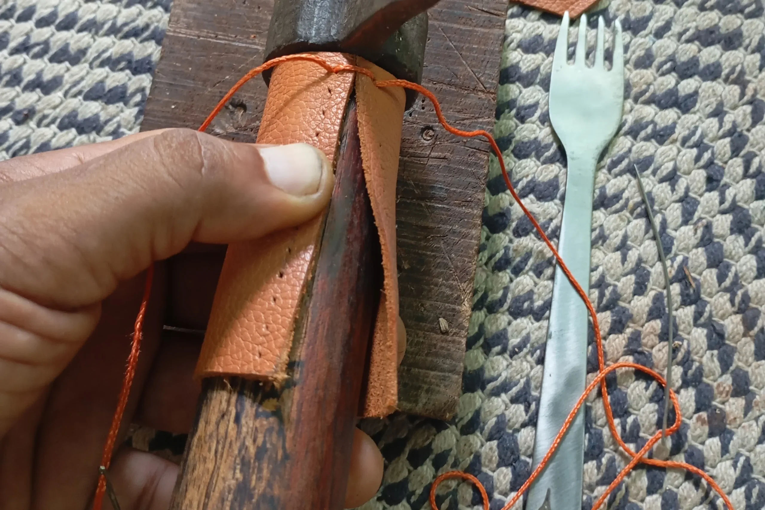 Leather wrap