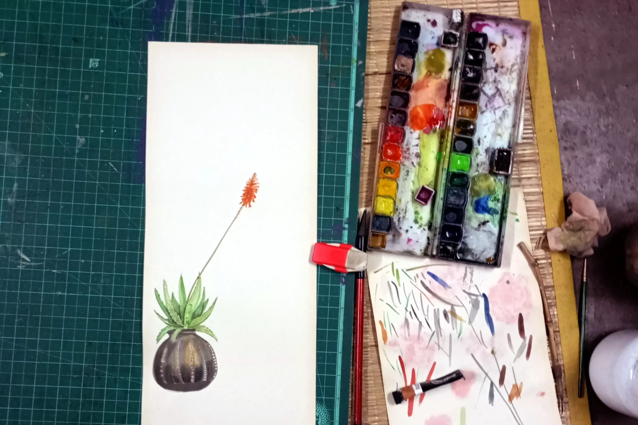 Painting pot