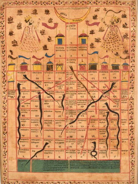Gyana Chaupar, Snakes and Ladders, Jain