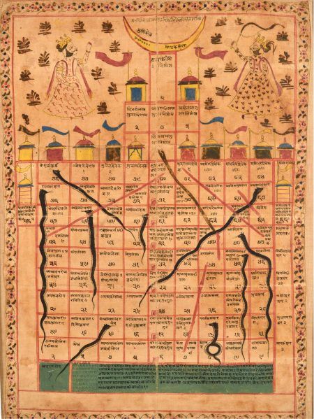 Gyana Chaupar, Snakes and Ladders, Jain