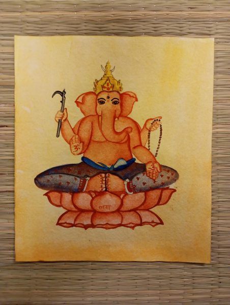 Ganesha Handmade painting