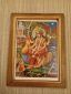 Framed Vintage Print of Bahucharji Ma, devotional hindu goddess