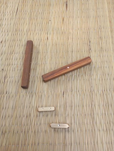 Traditional Indian Brass Dice (pair)