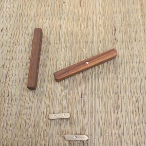 Traditional Indian Brass Dice (pair)