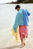 Syden strandhåndkle 90x180 asurblå