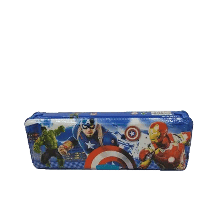 Blue Pencil Box 1 PCS | Stylish Pencil Box for Students
