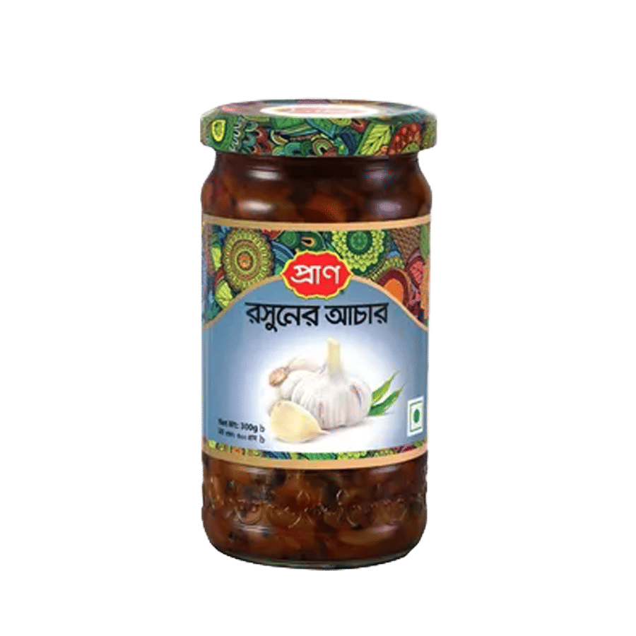 PRAN Garlic Pickle 300 gm | Original Spicy Garlic Pickle Bangladesh