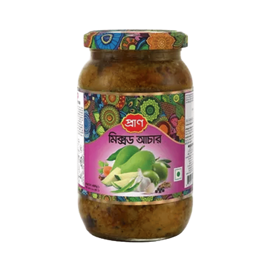 PRAN Mixed Pickle 400 gm | Original Spicy Mixed Achar Bangladesh