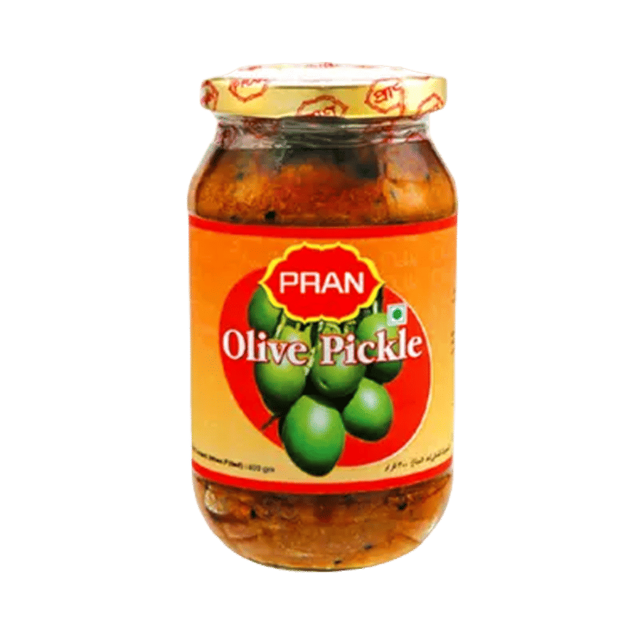 PRAN Olive Pickle 400 gm | Original Spicy Olive Achar Bangladesh