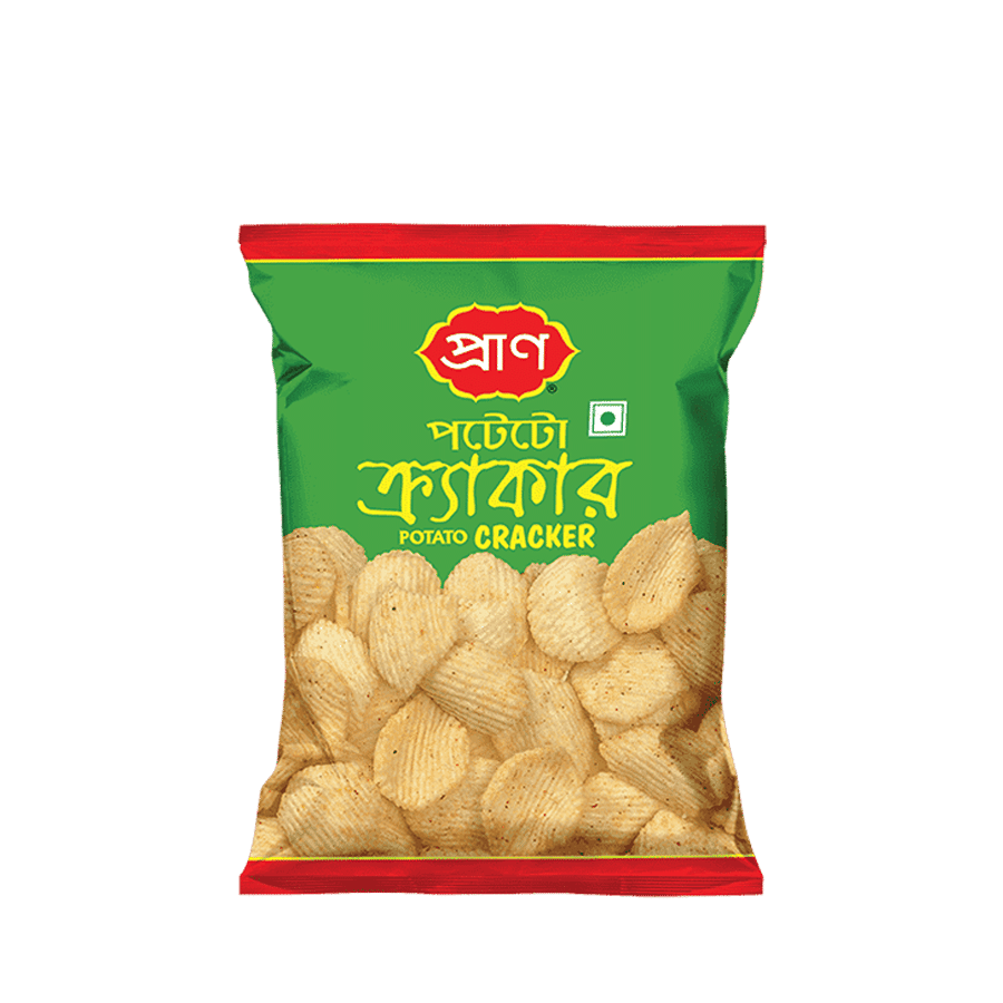 PRAN Potato Cracker 15 gm | Crispy & Tasty Mini Snack