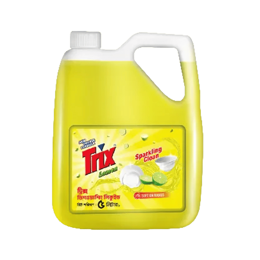 Trix Dishwashing Liquid Mega Refill Super Saver Pack 5 L – Ultimate Value & Powerful Clean