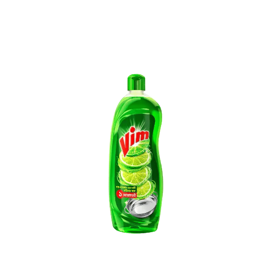 Vim Dishwashing Liquid 475 ml – Effective Grease Removal & Fresh Lemon Scent