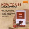 Arjuna Powder to Maintain Blood Pressure, Support Cardiovascular & Enhances Stamina (200g) - Image 8