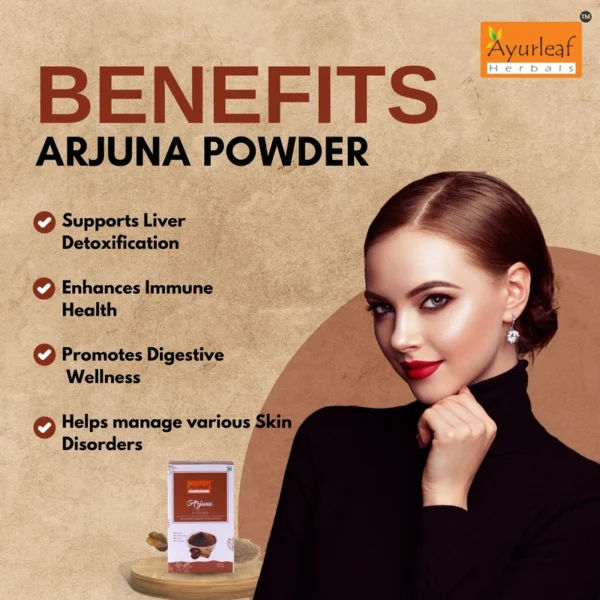 Arjuna Powder to Maintain Blood Pressure, Support Cardiovascular & Enhances Stamina (200g) - Image 9