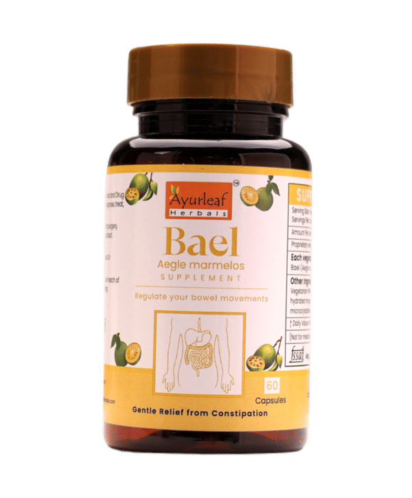 Bael  Extract Blended Capsules 500mg |  60 Capsules Vegan Pack - Image 2