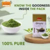 100 % natural and pure Bhringraj leaves powder for Hair Growth, Heals Wounds and Infections (200g) - Image 8