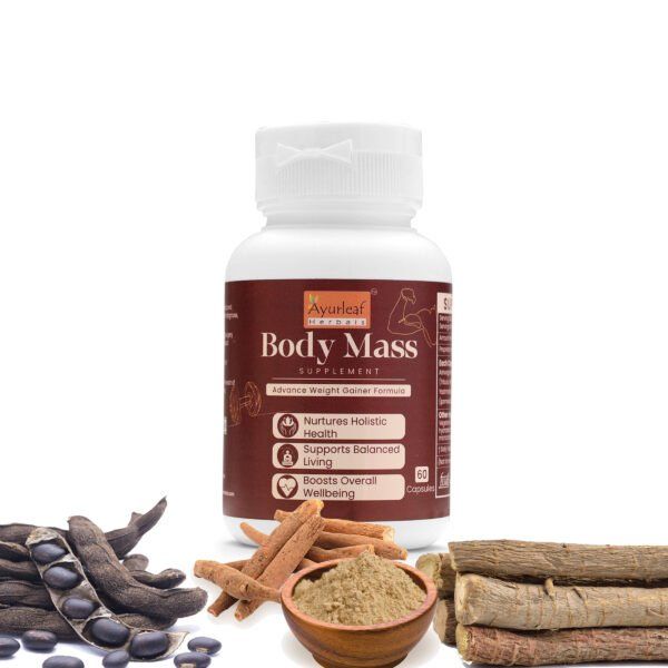 Body Mass Extract Blended Capsules 475mg |  60 Capsules Vegan Pack