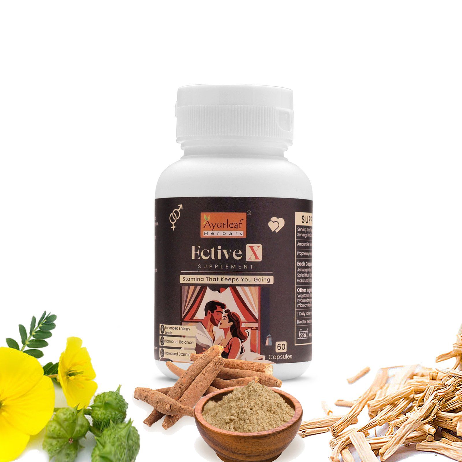 Ective-X Extract Blended Capsules 475mg | 60 Capsules Vegan Pack
