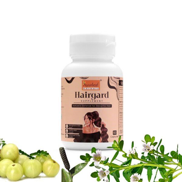 Hairgard Extract Blended Capsules 500mg |  60 Capsules Vegan Pack
