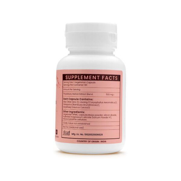 Stralex Extract Blended Capsules 500mg |  60 Capsules Vegan Pack - Image 4