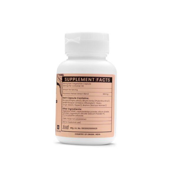 Hairgard Extract Blended Capsules 500mg |  60 Capsules Vegan Pack - Image 4