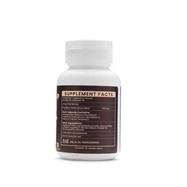 Ective-X Extract Blended Capsules 475mg |  60 Capsules Vegan Pack - Image 4