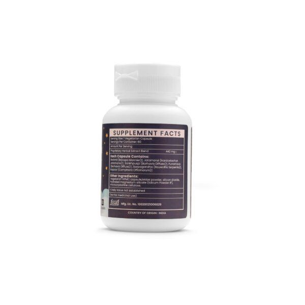 Restlaam Extract Blended Capsules 440mg |  60 Capsules Vegan Pack - Image 4