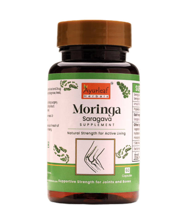 Moringa Extract Blended Capsules 375mg |  60 Capsules Vegan Pack - Image 2