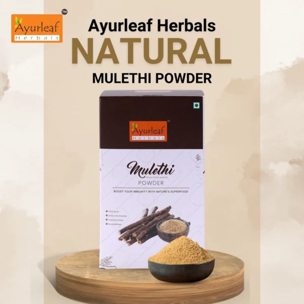 100% Natural Mulethi Powder for skin care and digestive support (200gms) - Image 7