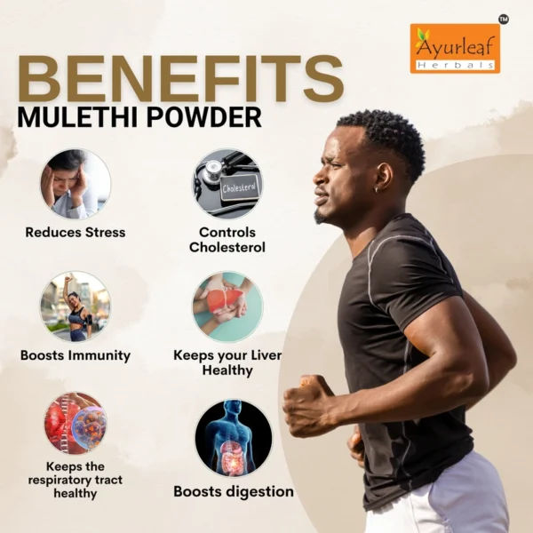 100% Natural Mulethi Powder for skin care and digestive support (200gms) - Image 10