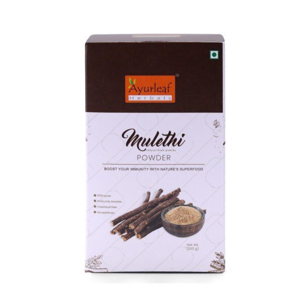 100% Natural Mulethi Powder for skin care and digestive support (200gms) - Image 3