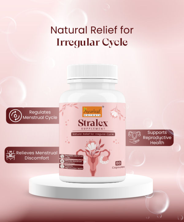 Stralex Extract Blended Capsules 500mg |  60 Capsules Vegan Pack - Image 2