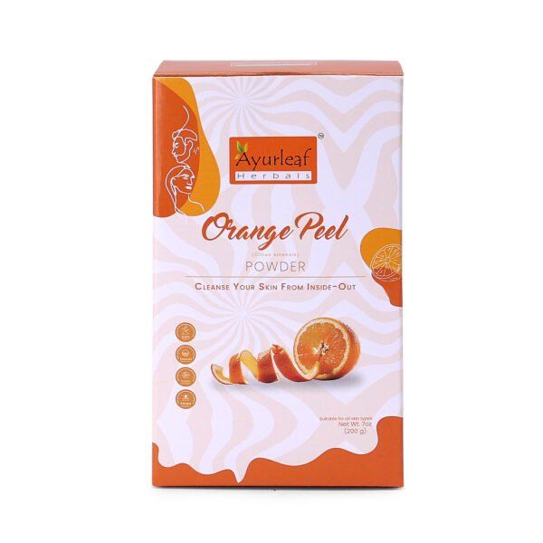 100% Natural and Best orange peel powder with vitamin c for cleansing and detoxification of oily and dry skin-(200 gms) - Image 3