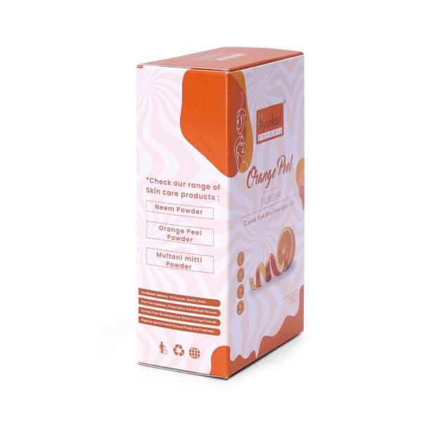 100% Natural and Best orange peel powder with vitamin c for cleansing and detoxification of oily and dry skin-(200 gms) - Image 5