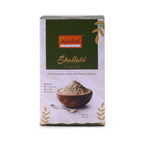 100% natural and pure Shallaki Powder for relieving Joints and bone pain also helps lower muscle stiffness-(200 gms) - Image 3