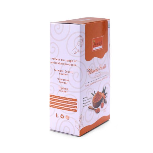 100% Natural and pure Turmeric powder with medicinal properties – Anti-inflammatory support and skin care (200 gms) - Image 5