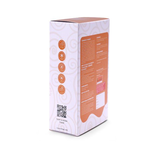 100% Natural and pure Turmeric powder with medicinal properties – Anti-inflammatory support and skin care (200 gms) - Image 6