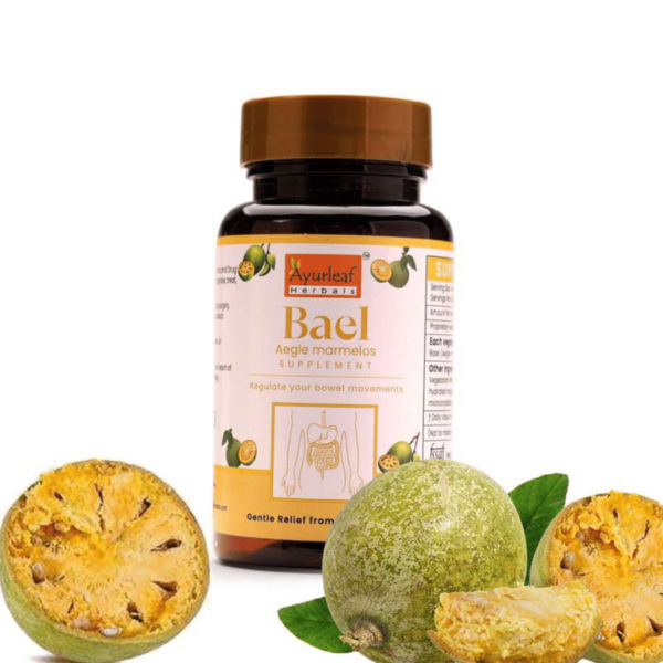 Bael  Extract Blended Capsules 500mg |  60 Capsules Vegan Pack