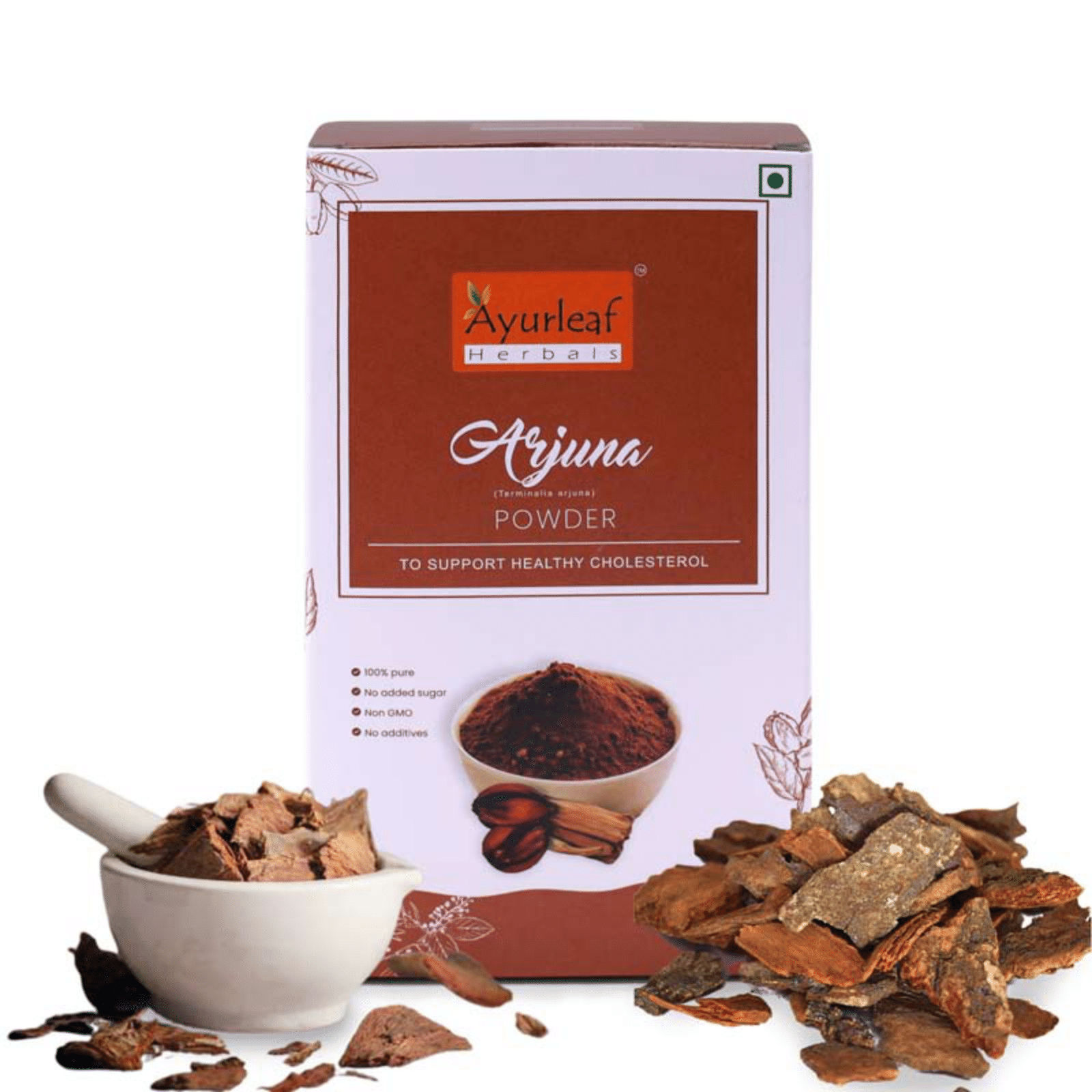 Arjuna Powder to Maintain Blood Pressure, Support Cardiovascular & Enhances Stamina (200g)
