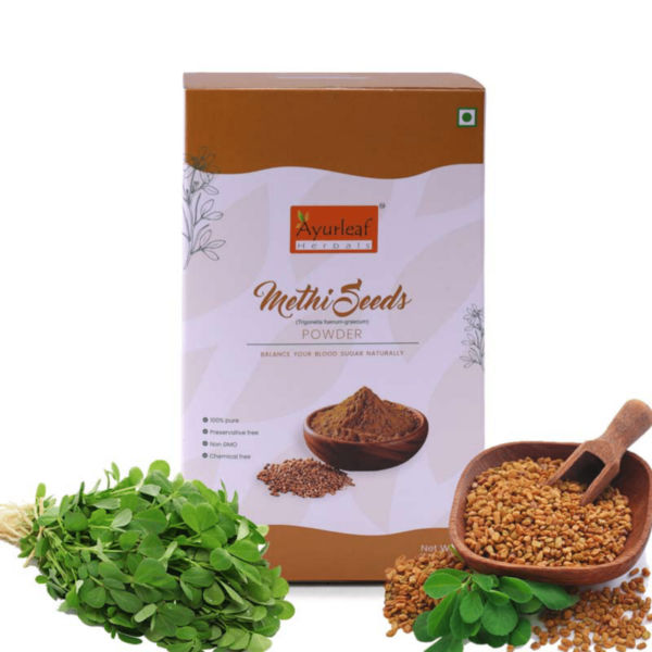 100% natural and pure methi seeds powder(fenugreek) for blood sugar management (200gms)