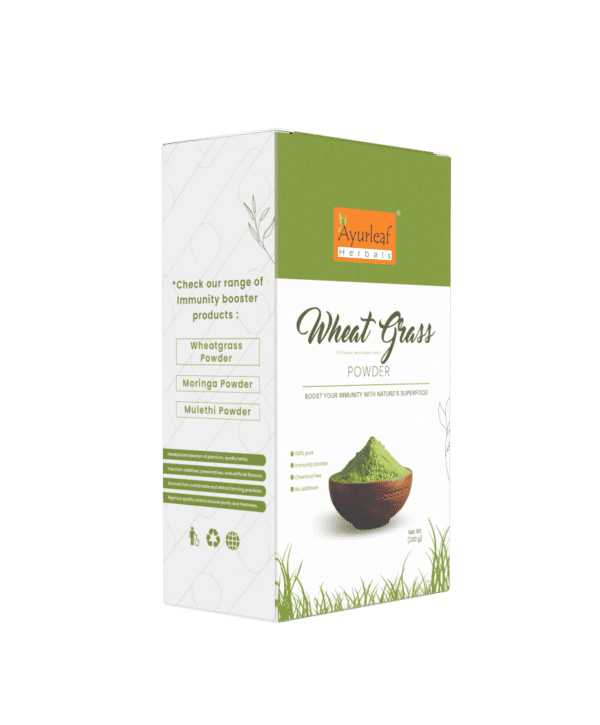 100% natural and pure Wheatgrass powder -Superfood- Immunity Booster-For detoxification of skin and body (200gms)