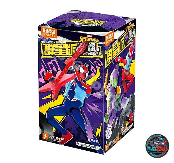 Blokees Marvel Galaxy Version 05 Spider-Man Blind Box | Sealed